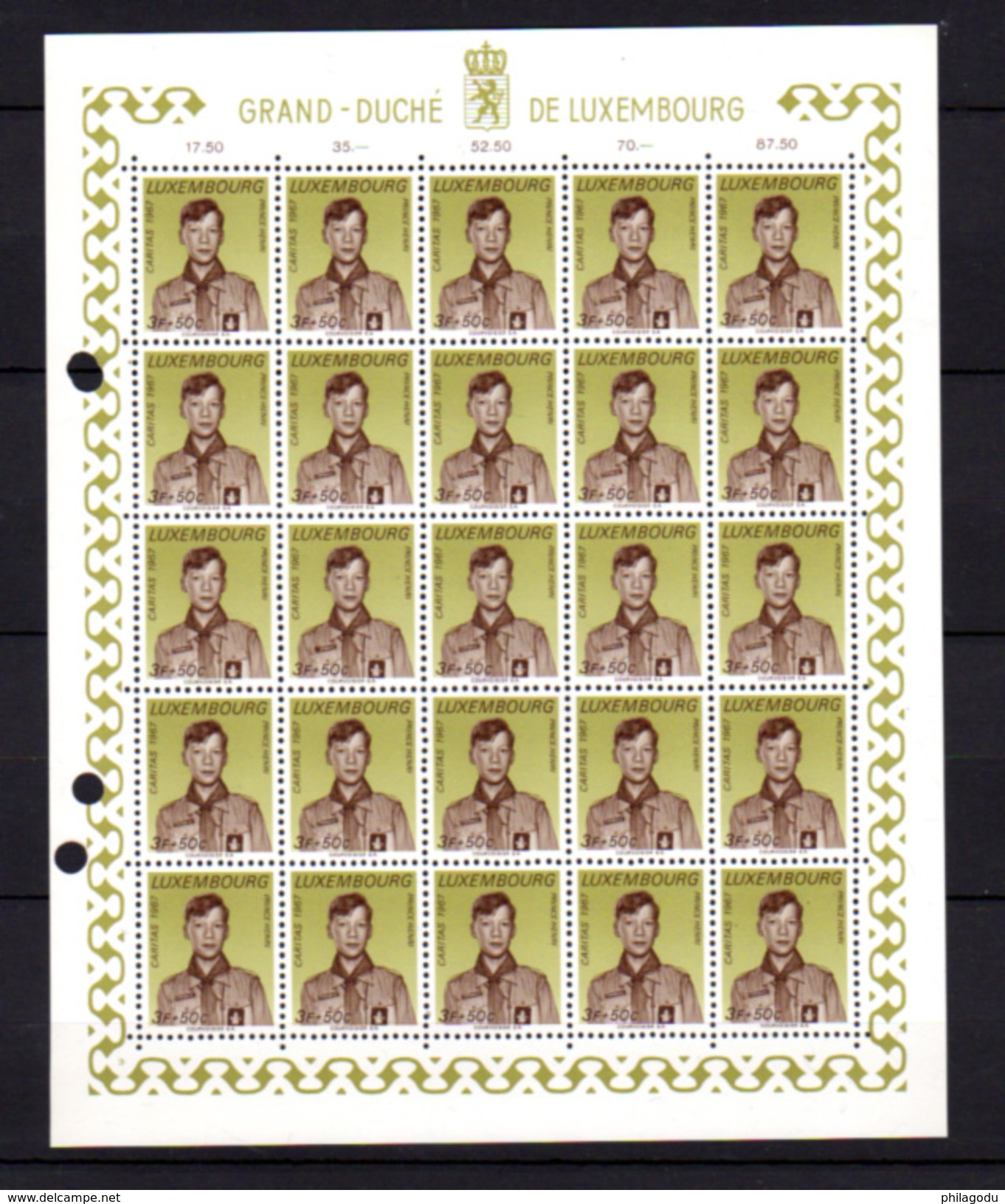 1967,    œuvres Sociales, Princes Et Princesses, 25x  710 / 715** En Feuilles De 25, Cote 87,50 € - Ganze Bögen