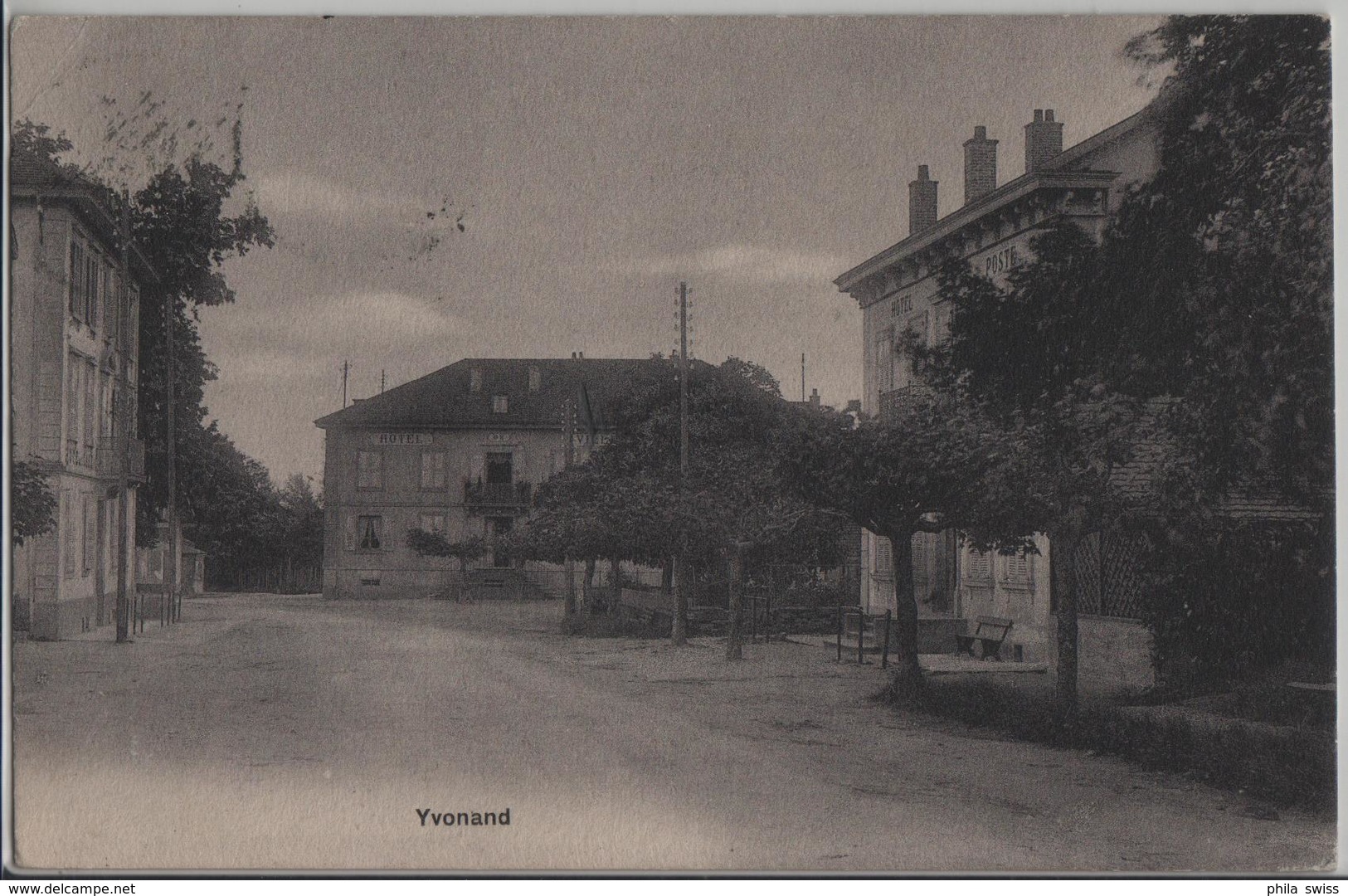 Yvonand - Hotel De Ville, Hotel De Poste - Yvonand