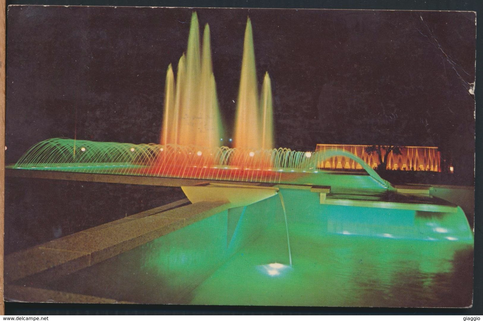 °°° 7968 - AZ - TEMPE - SALT RIVER PROJECT FOUNTAIN - 1969 With Stamps °°° - Tempe