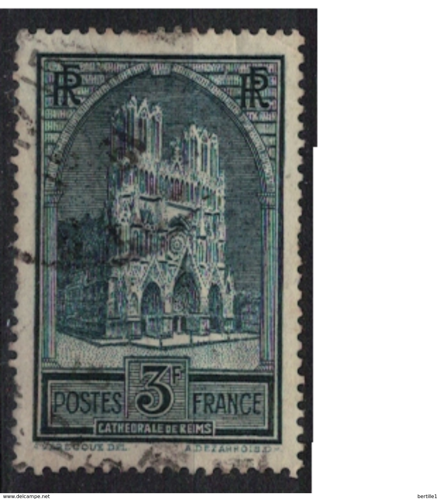 FRANCE      N° YVERT  :    259    (  2  )         OBLITERE - Used Stamps