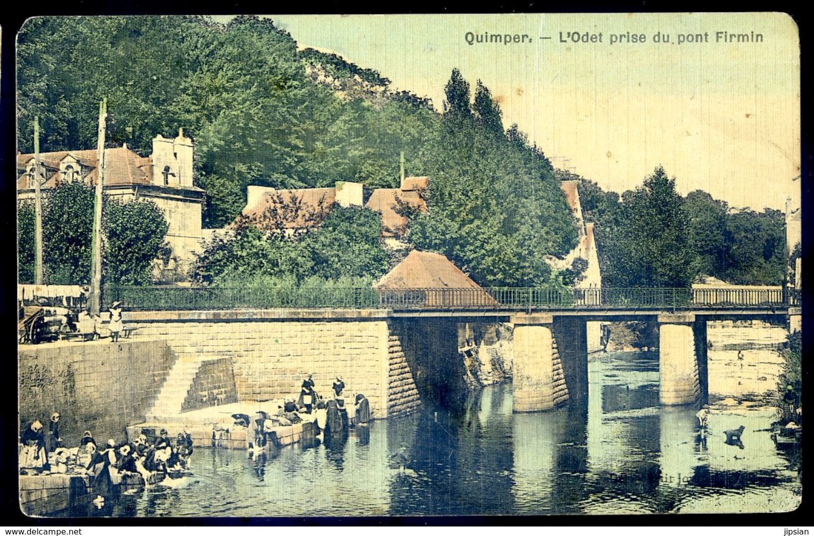 Cpa Du 29  Quimper - L' Odet Prise Du Pont Firmin    SEP17-20 - Quimper