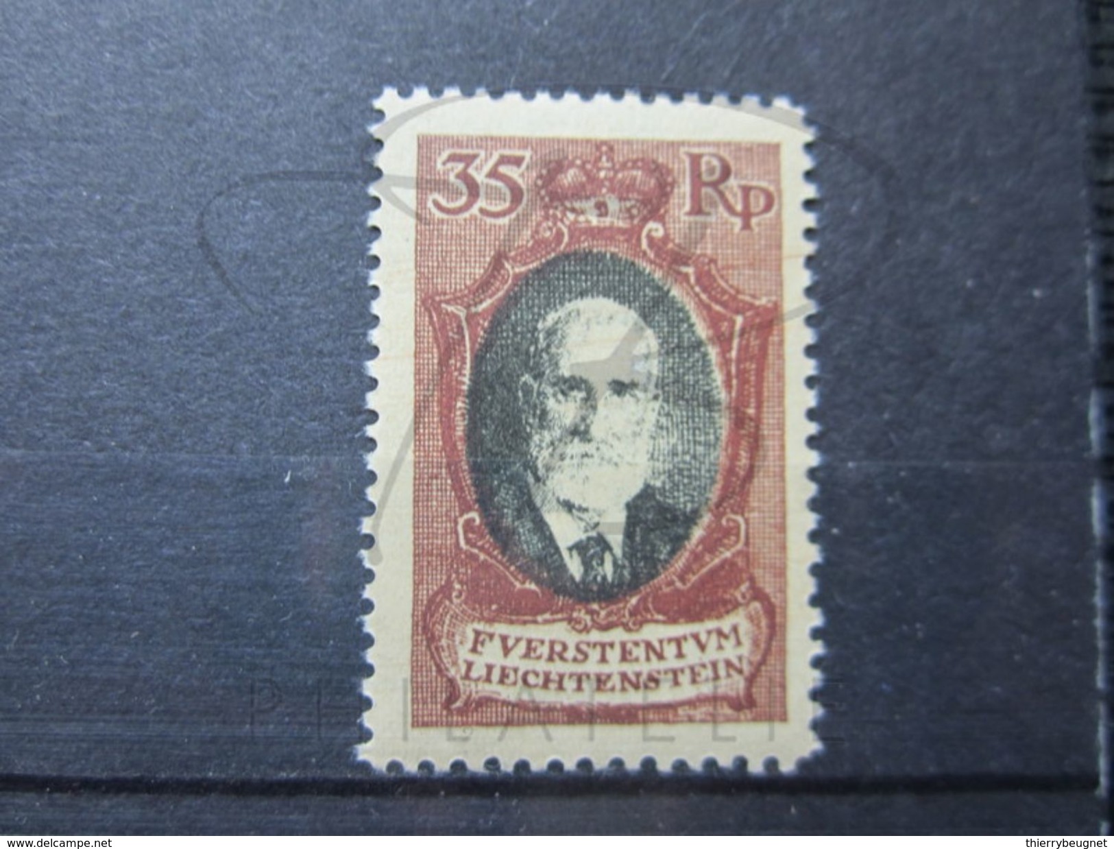 VEND BEAU TIMBRE DU LIECHTENSTEIN N° 55 , X !!! - Neufs