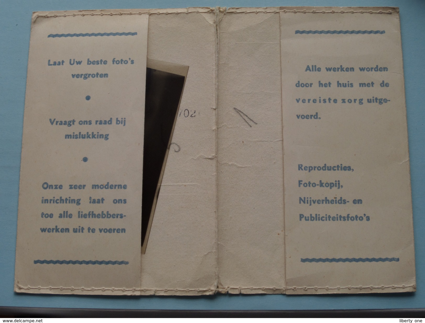 Kaftje / Pochette : J. CAMPERS - SEERDEN - DEURNE-NOORD Ten Eeckhovelei 171 ( Form. +/- 9 X 14 Cm. ) ! - Supplies And Equipment