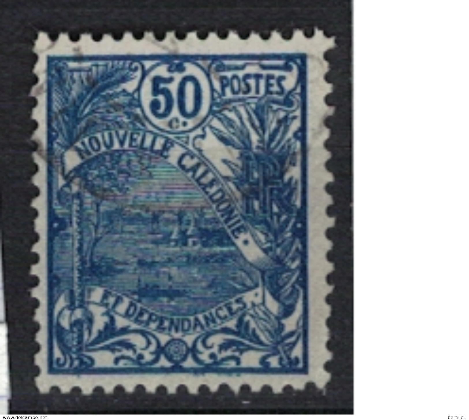 NOUVELLE CALEDONIE         N°  120    ( 6 )            OBLITERE       ( O   3704  ) - Oblitérés