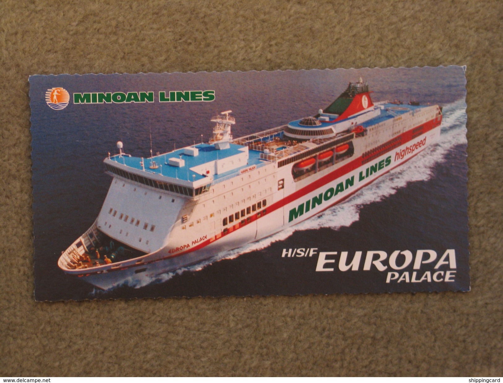 MINOAN OFFICIAL EUROPA PALACE - Ferries