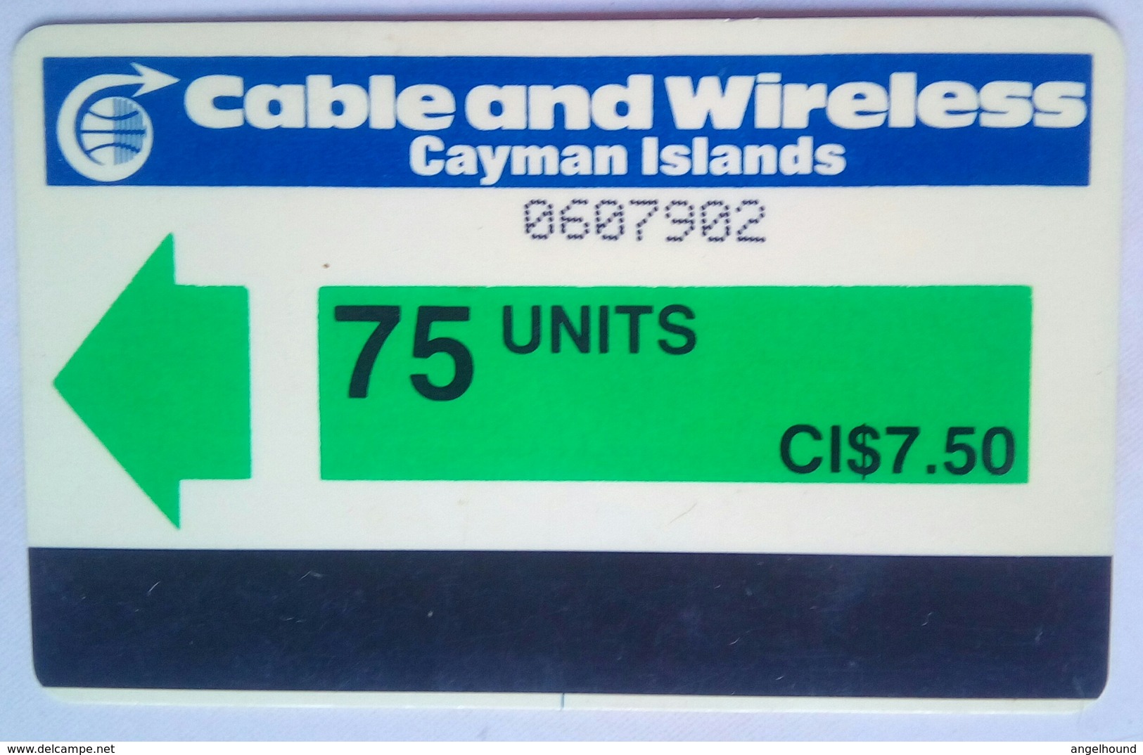 Cayman Islands CI$7.50 Autelca First Issue - Cayman Islands