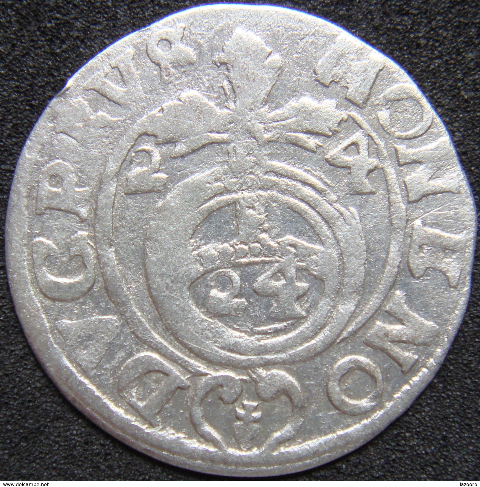 Germany Brandenburg 3 Gröscher DREIPOLKER 1624 F - Silver - Groschen & Andere Kleinmünzen