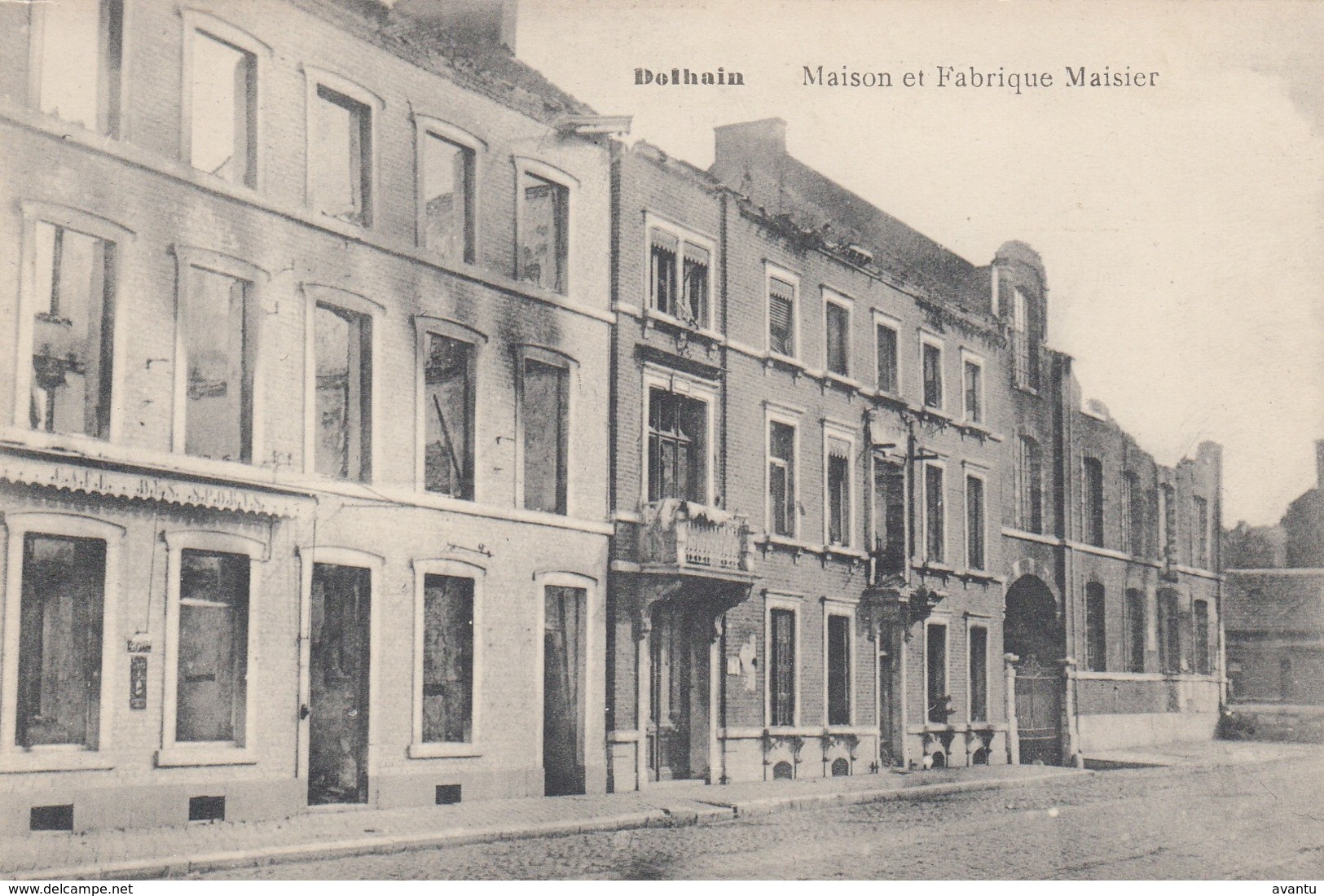 DOLHAIN / LIMBOURG / MAISON ET FABRIQUE MAISIER / GUERRE 1914-18 - Limburg