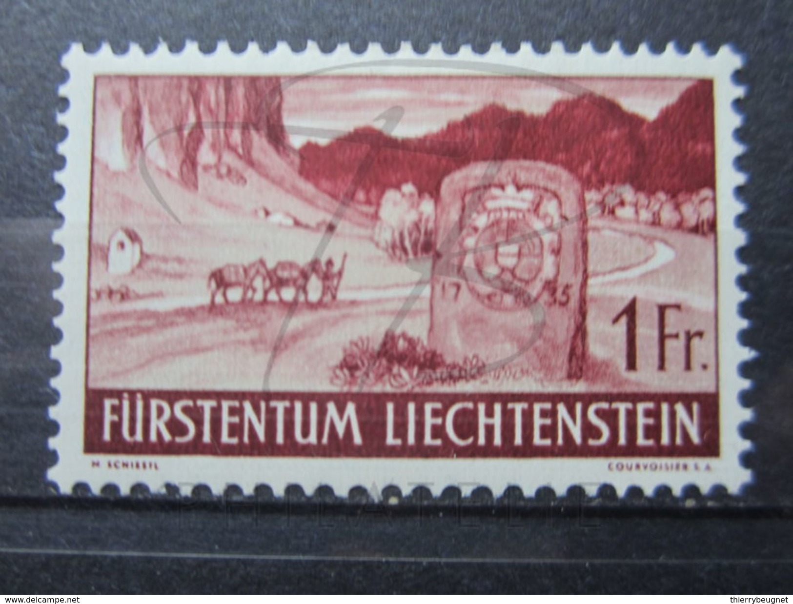 VEND BEAU TIMBRE DU LIECHTENSTEIN N° 150 , X !!! - Neufs