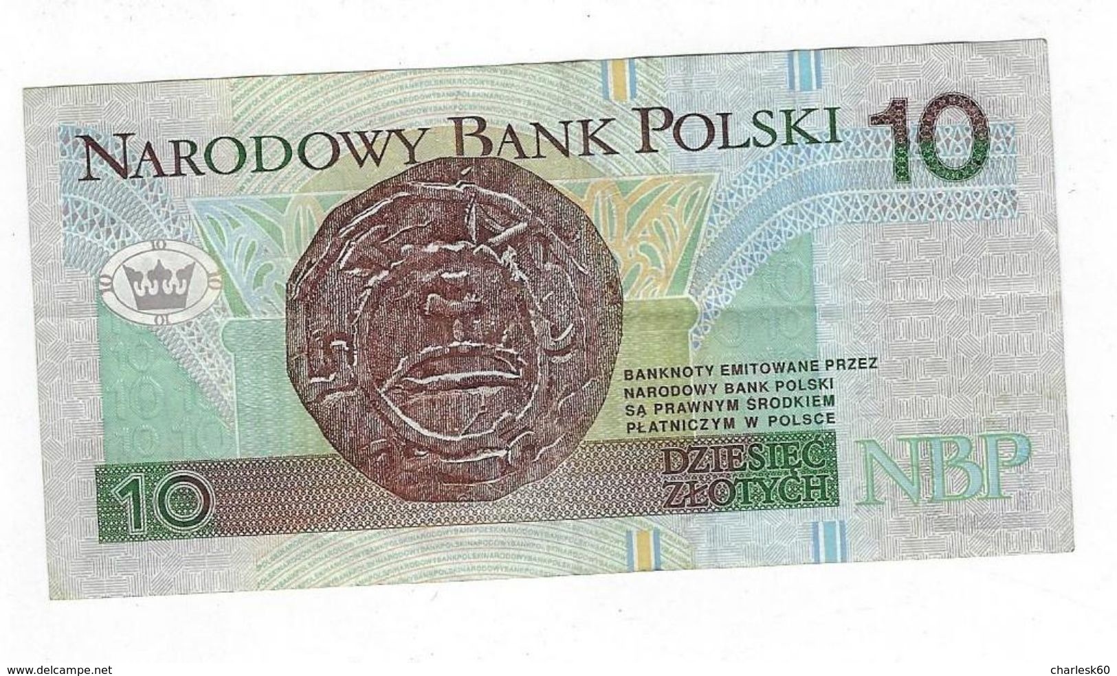 Monnaie - Billet - Pologne - Narodowy - Bank Polski - Polski - 10 - Dziesiec Zlotych - Autres & Non Classés