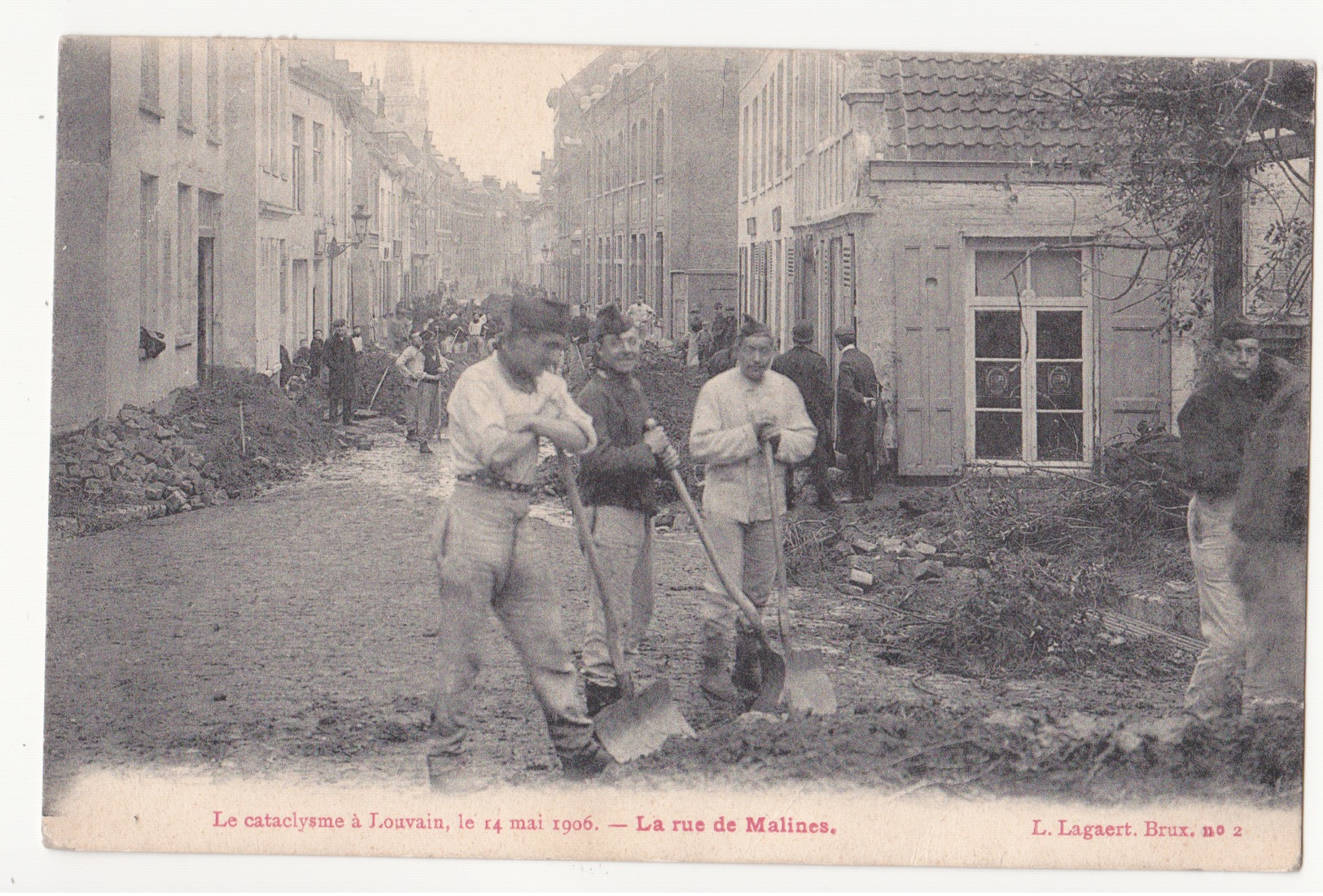 Leuven: La Rue De Malines. - Leuven