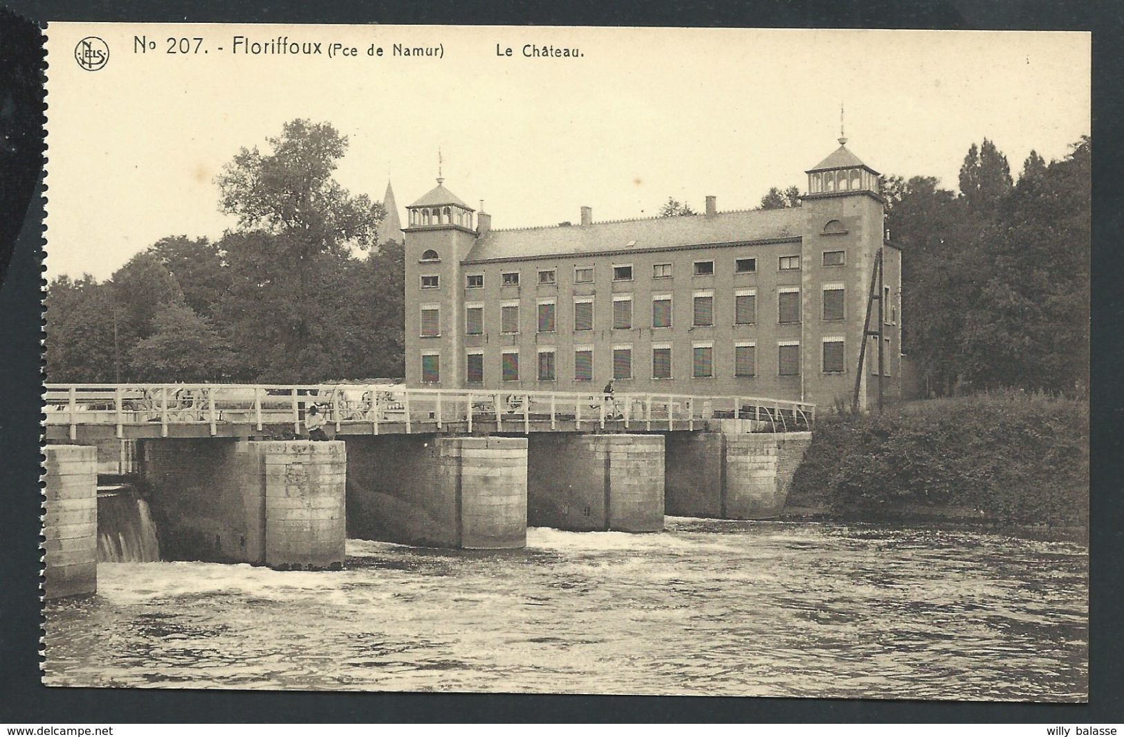 CPA - FLORIFFOUX - Le Château - Nels 207   // - Floreffe