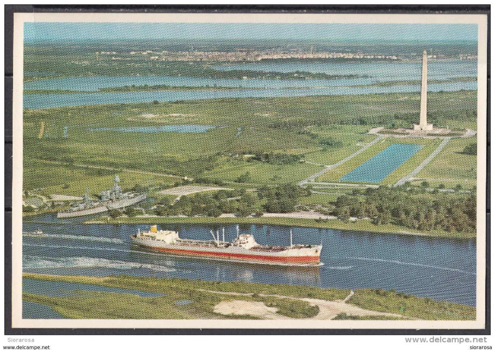 Texas - Ship Entering Port Of Houston - Nave Entra Nel Porto - Houston