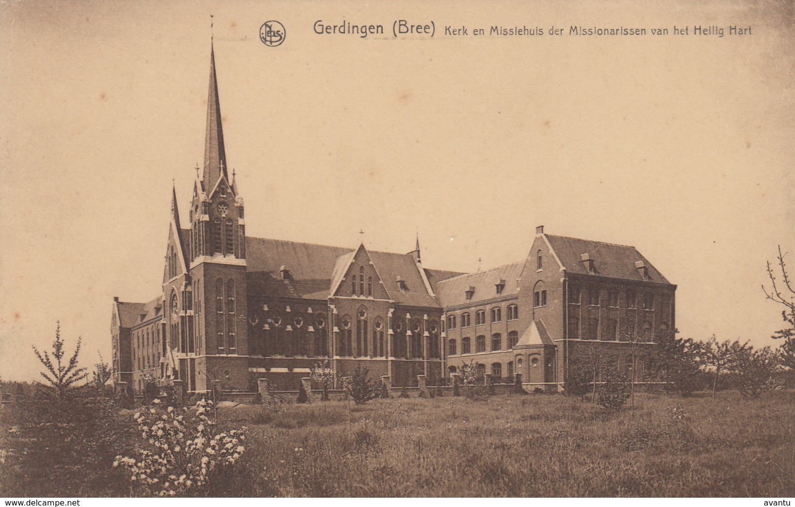 BREE / GERDINGEN / LIMBURG / KERK EN MISSIEHUIS DER MISSIONNARISSEN VAN HET HEILIG HART - Bree