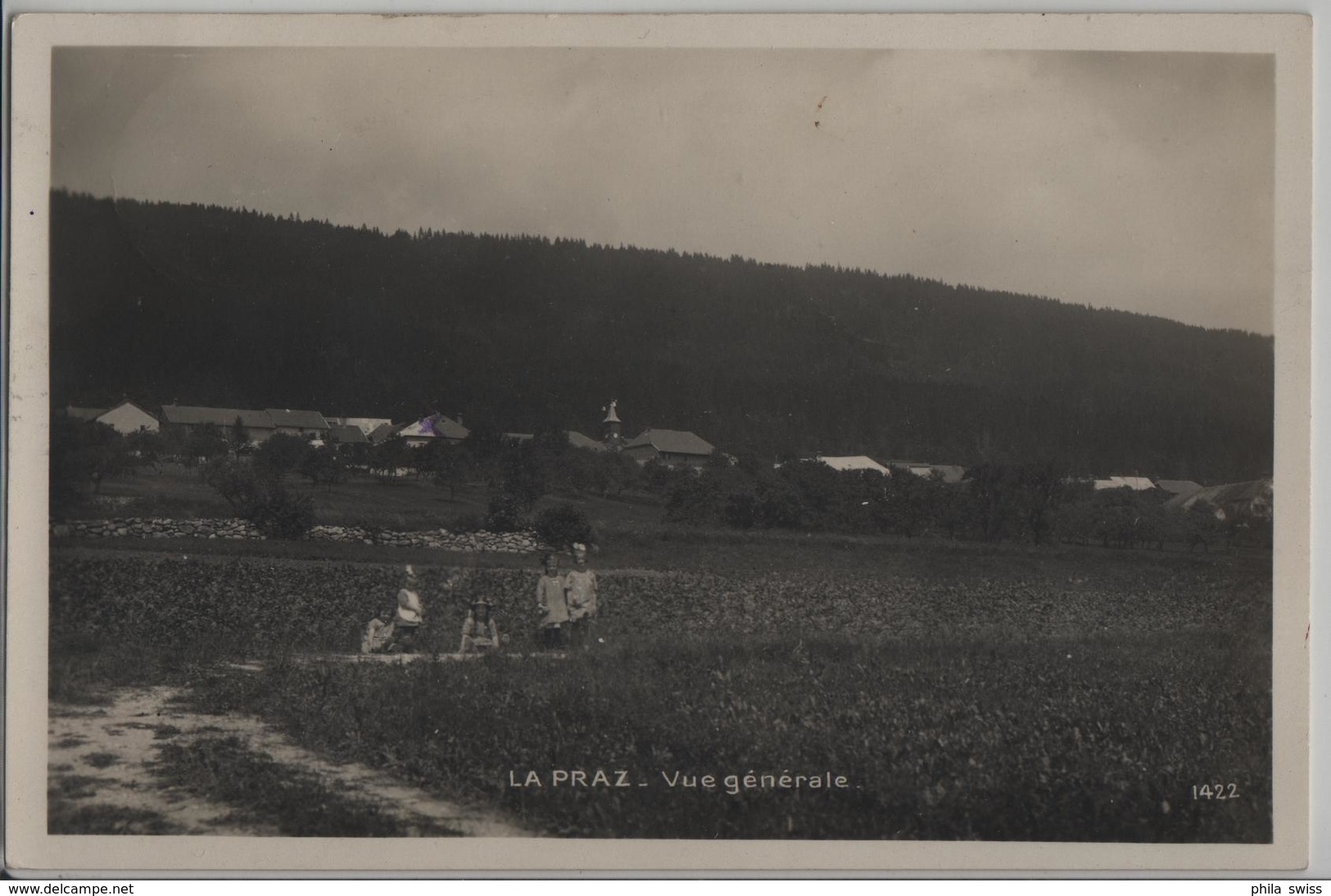 La Praz - Vue Generale - Animee - Photo: Perrochet-Matile - La Praz