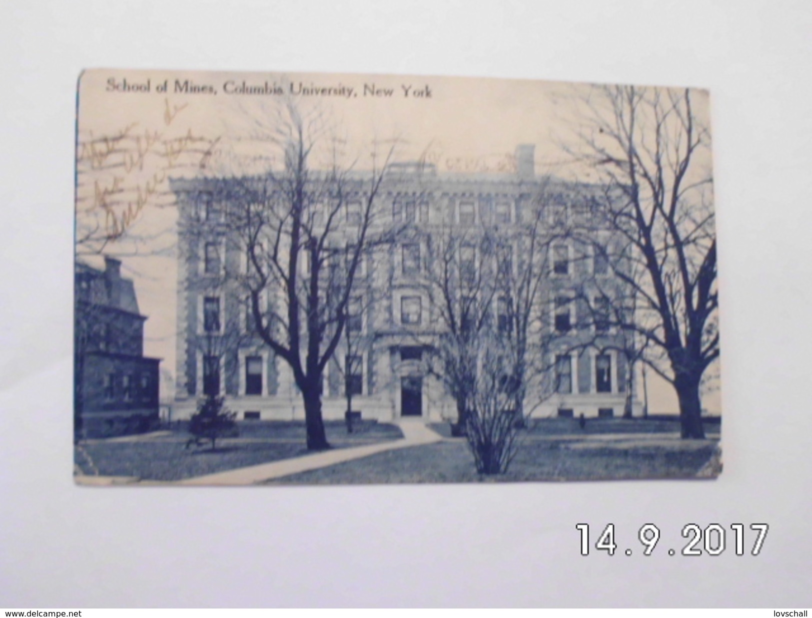 New York. - School Of Mines, Columbia University. (30 - 1 - 1912) - Enseignement, Écoles Et Universités