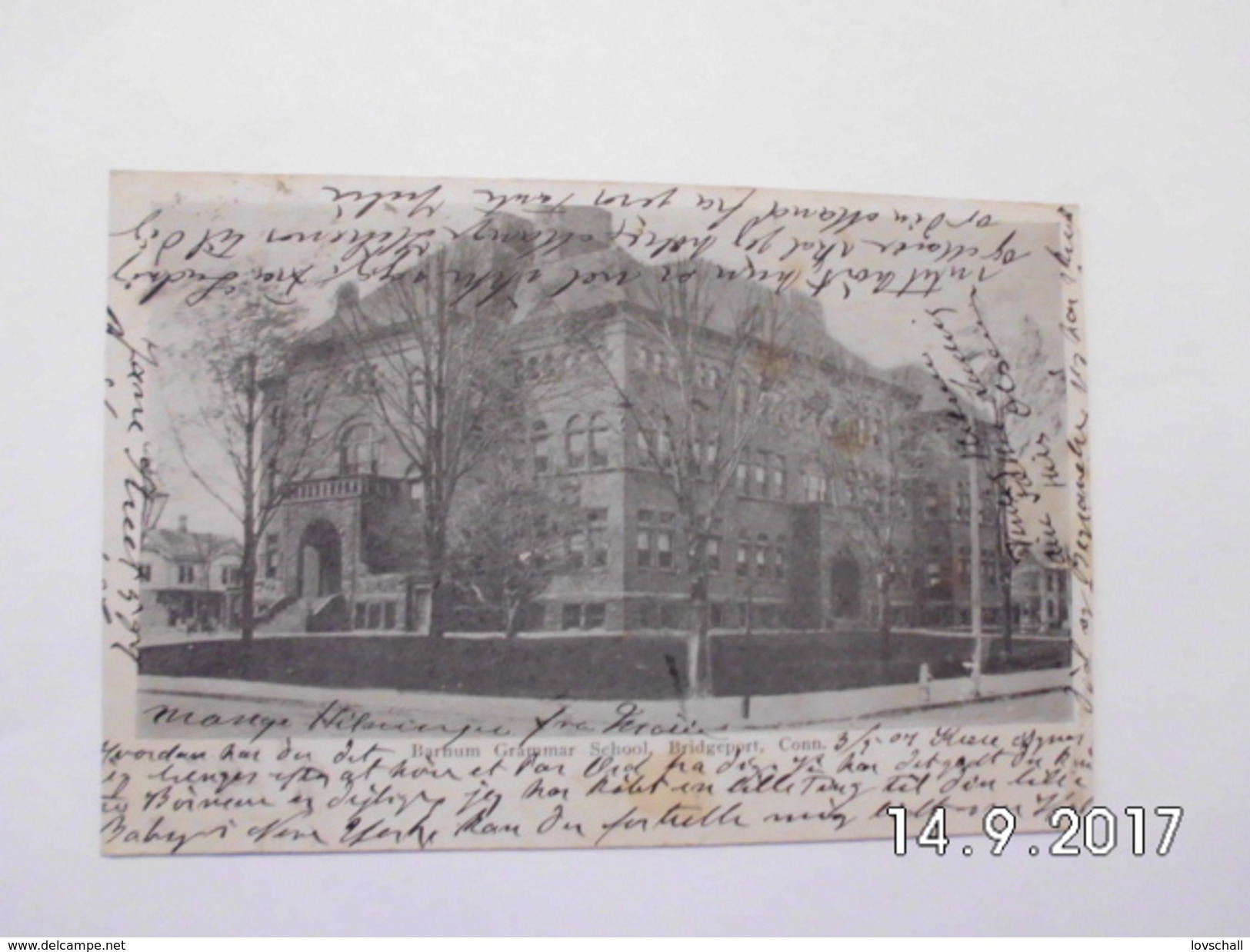Bridgeport. - Barnum Grammar School. (4 - 6 - 1907) - Bridgeport