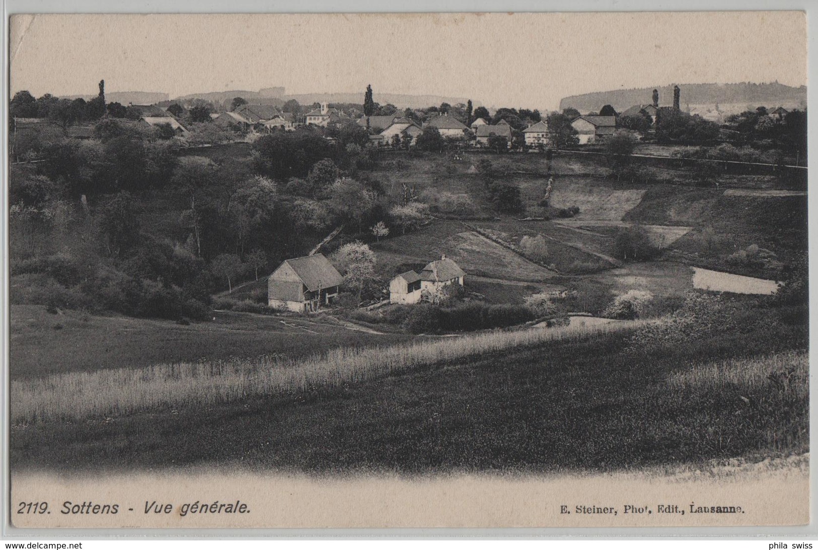 Sottens - Vue Generale - Photo: E. Steiner - Sottens