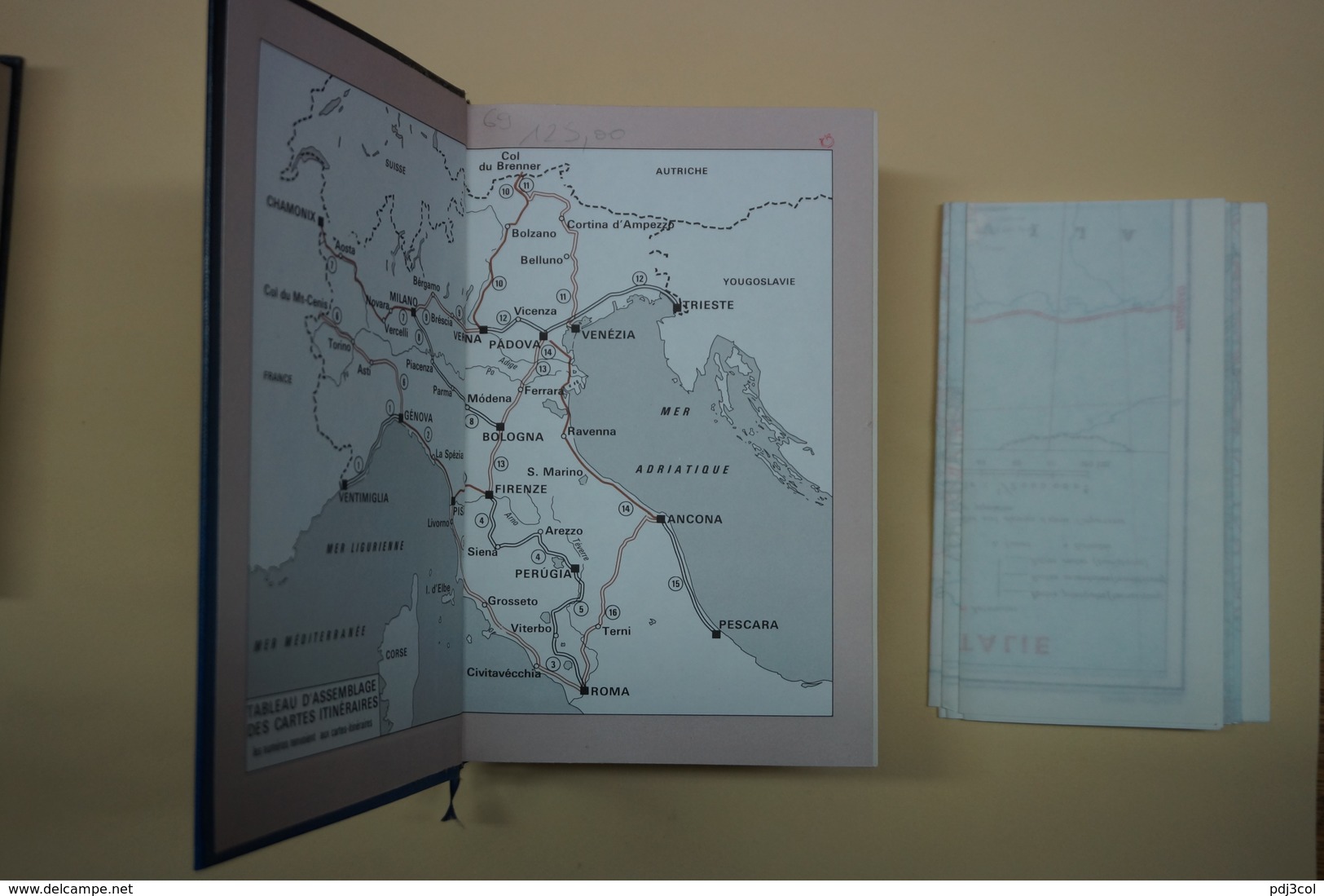 Guide Bleu Hachette - Italie Du Nord Et Du Centre ; 1978 ; Etui Cartonné D'origine - Viajes