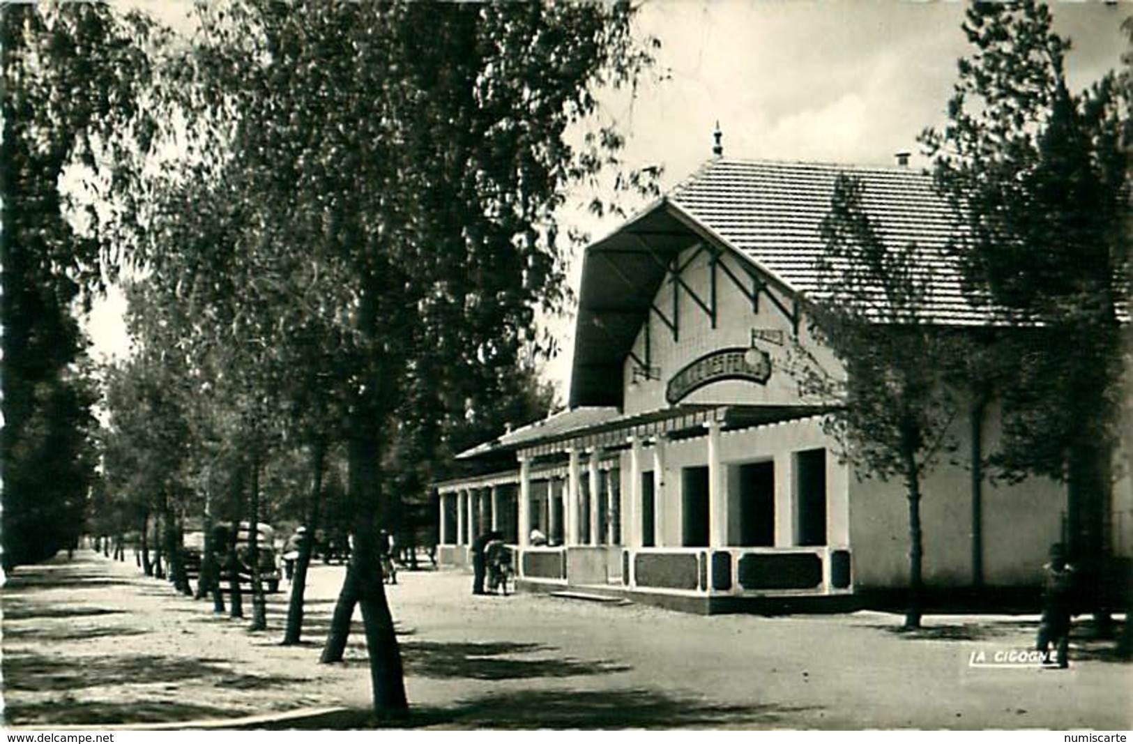 Cpsm MAROC - YOUSSOUFIA - LOUIS GENTIL - La Salle Des Fêtes - Andere & Zonder Classificatie