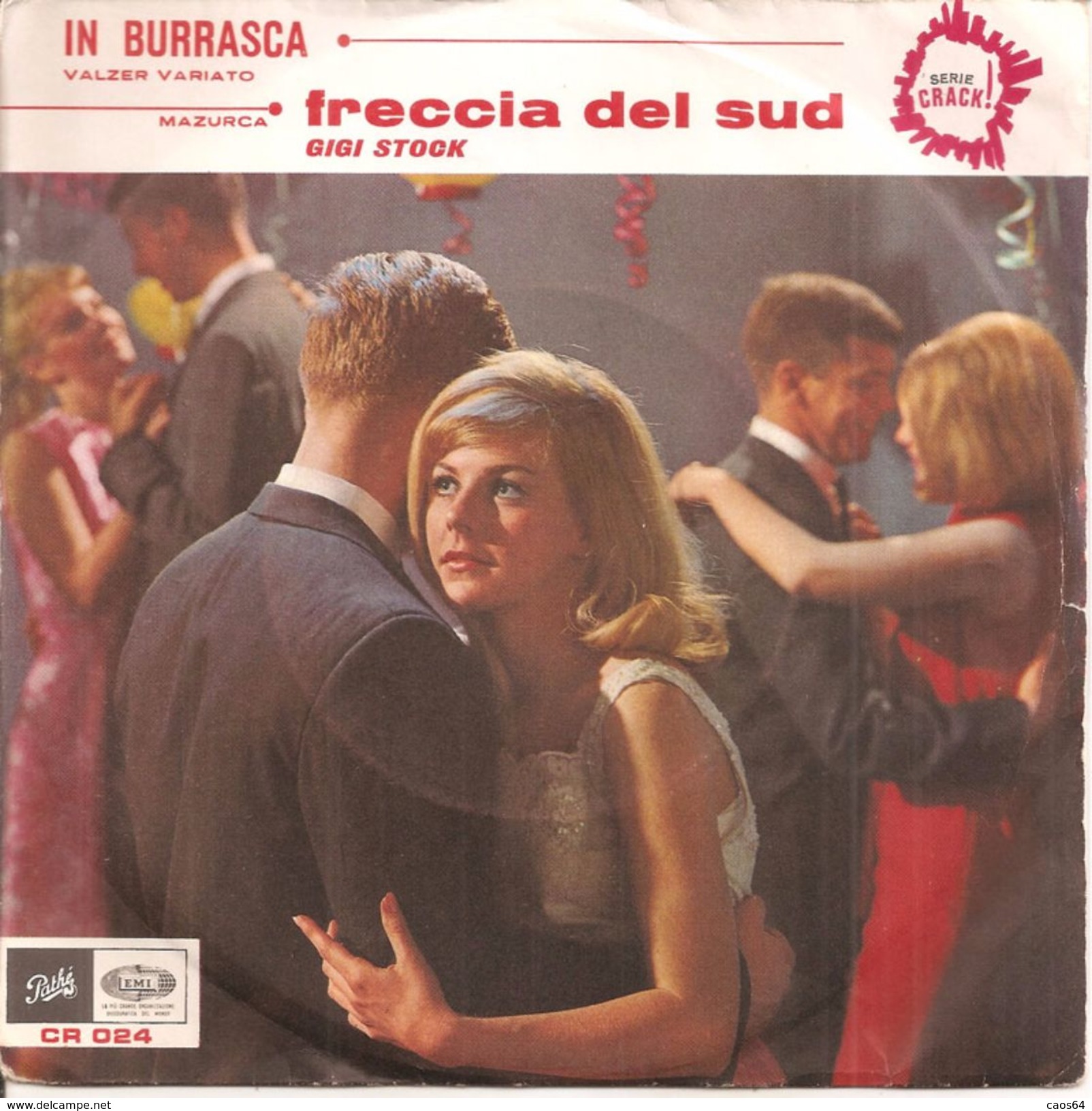 Gigi Stok - In Burrasca - Freccia Del Sud (7") - Country Et Folk