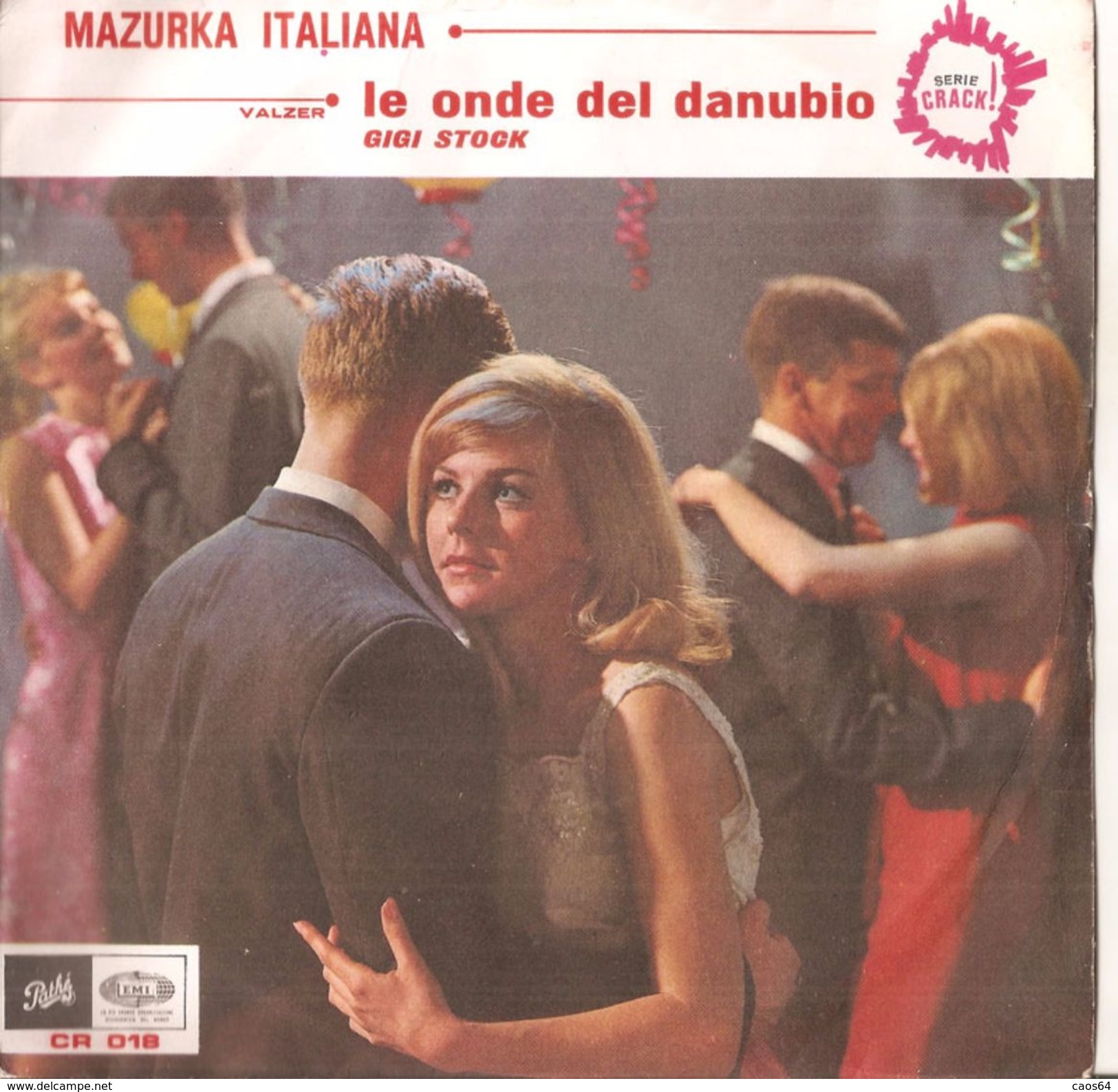 Gigi Stok - Mazurka Italiana - Le Onde Del Danubio (7") - Country & Folk