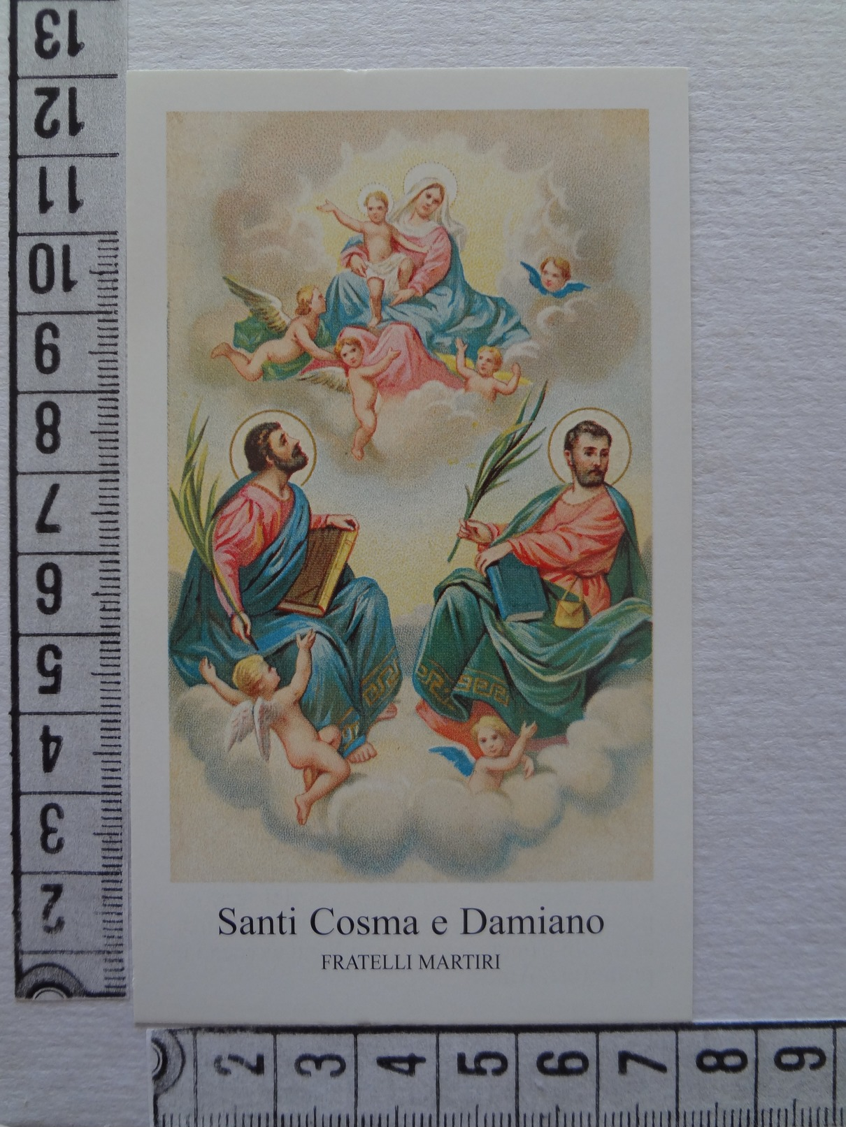 D774- Santino Santi Cosma E Damiano Martiri - Andachtsbilder