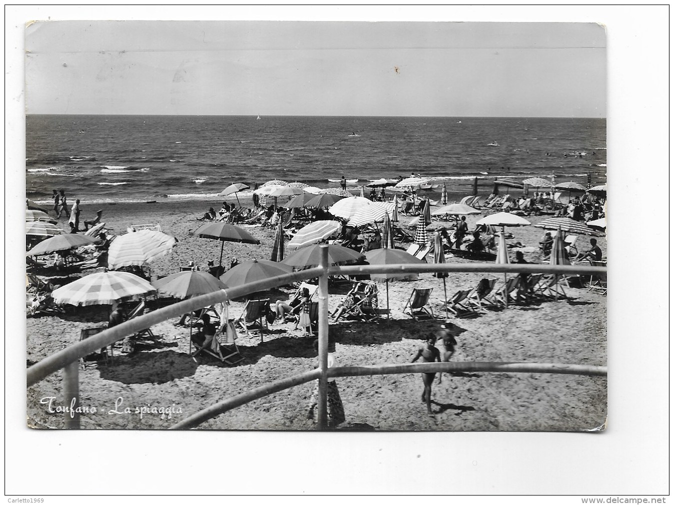 TONFANO LA SPIAGGIA   - VIAGGIATA FG - Lucca