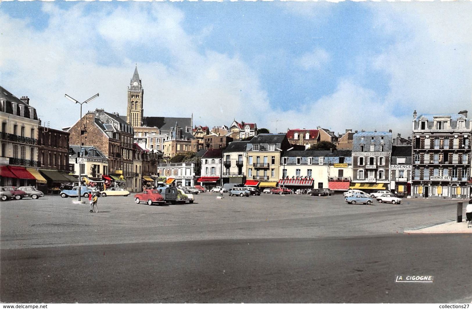 80-MERS-LES-BAINS- PLACE DU MARCHE - Mers Les Bains