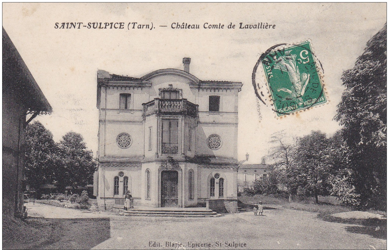 F7 - 81 - Saint-Sulpice - Tarn - Chateau Comte De Lavallière - Saint Sulpice