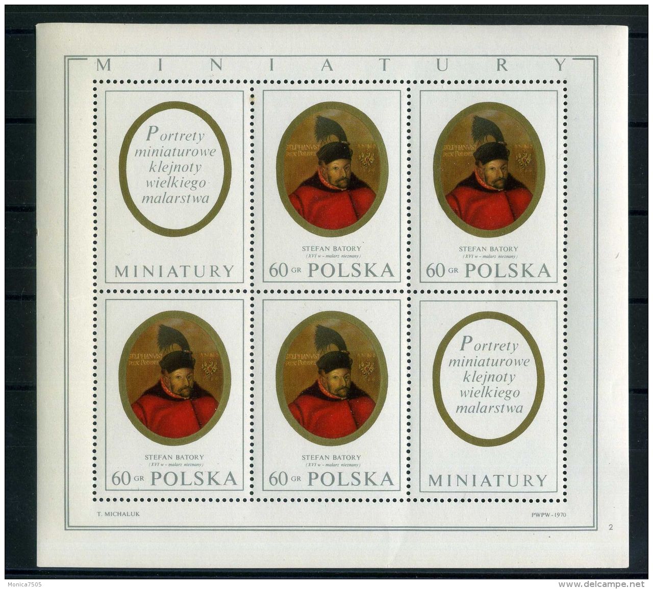 POLOGNE ( BLOC ) : Y&amp;T N°  1866/1873  EN  FEUILLETS , TIMBRES  NEUFS  SANS  TRACE  DE  CHARNIERE , A VOIR . - Unused Stamps