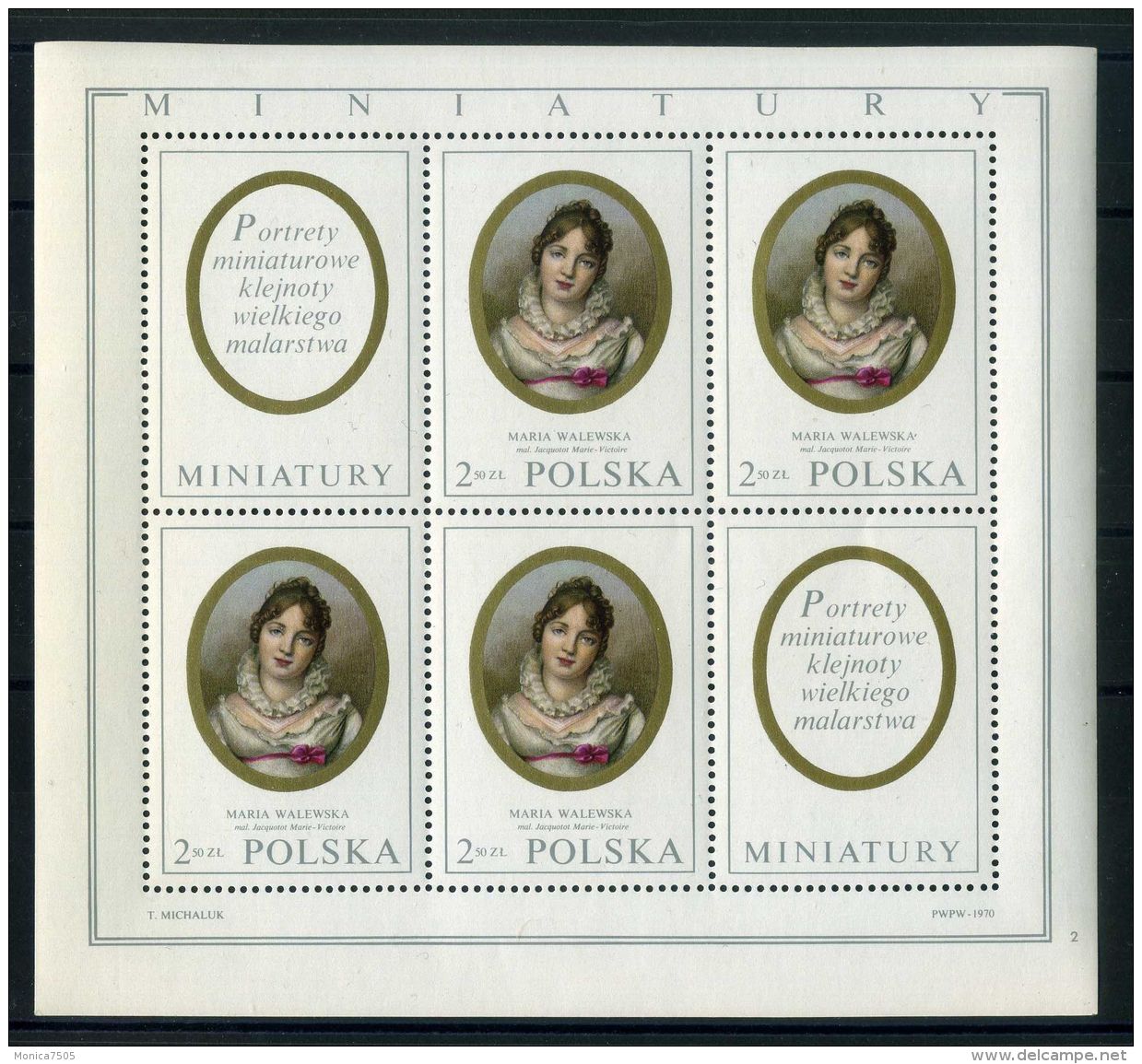 POLOGNE ( BLOC ) : Y&amp;T N°  1866/1873  EN  FEUILLETS , TIMBRES  NEUFS  SANS  TRACE  DE  CHARNIERE , A VOIR . - Unused Stamps