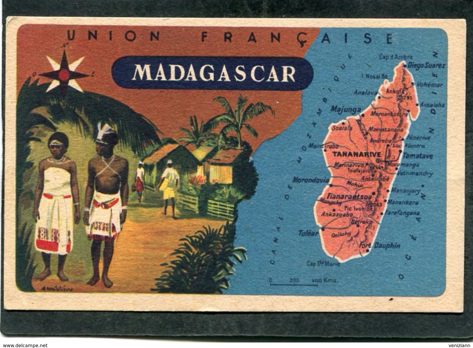 CPA - UNION FRANCAISE - MADAGASCAR - Madagascar