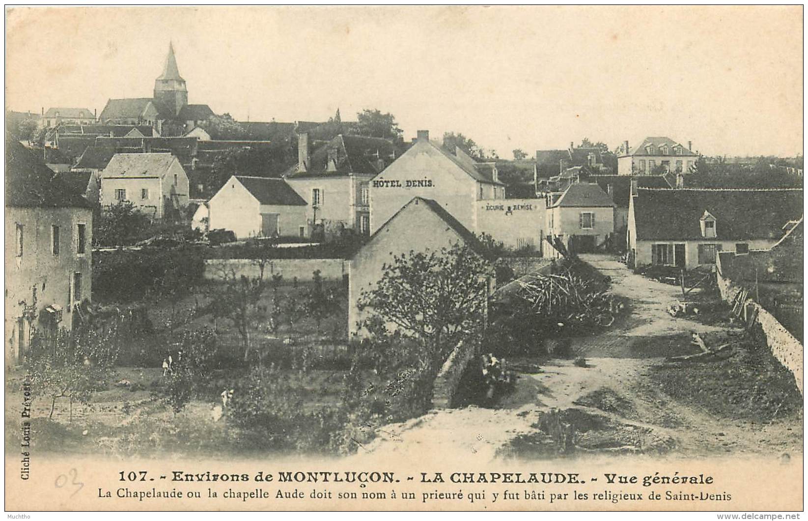 Dep - 03 - LA CHAPELAUDE Environs De Montluçon , Vue Générale - Autres & Non Classés