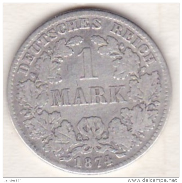 Empire. 1 Mark 1874  E (DRESDEN)   , En Argent - 1 Mark