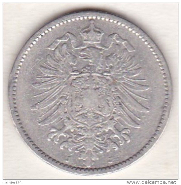 Empire. 1 Mark 1882  J (HAMBOURG)    , En Argent - 1 Mark