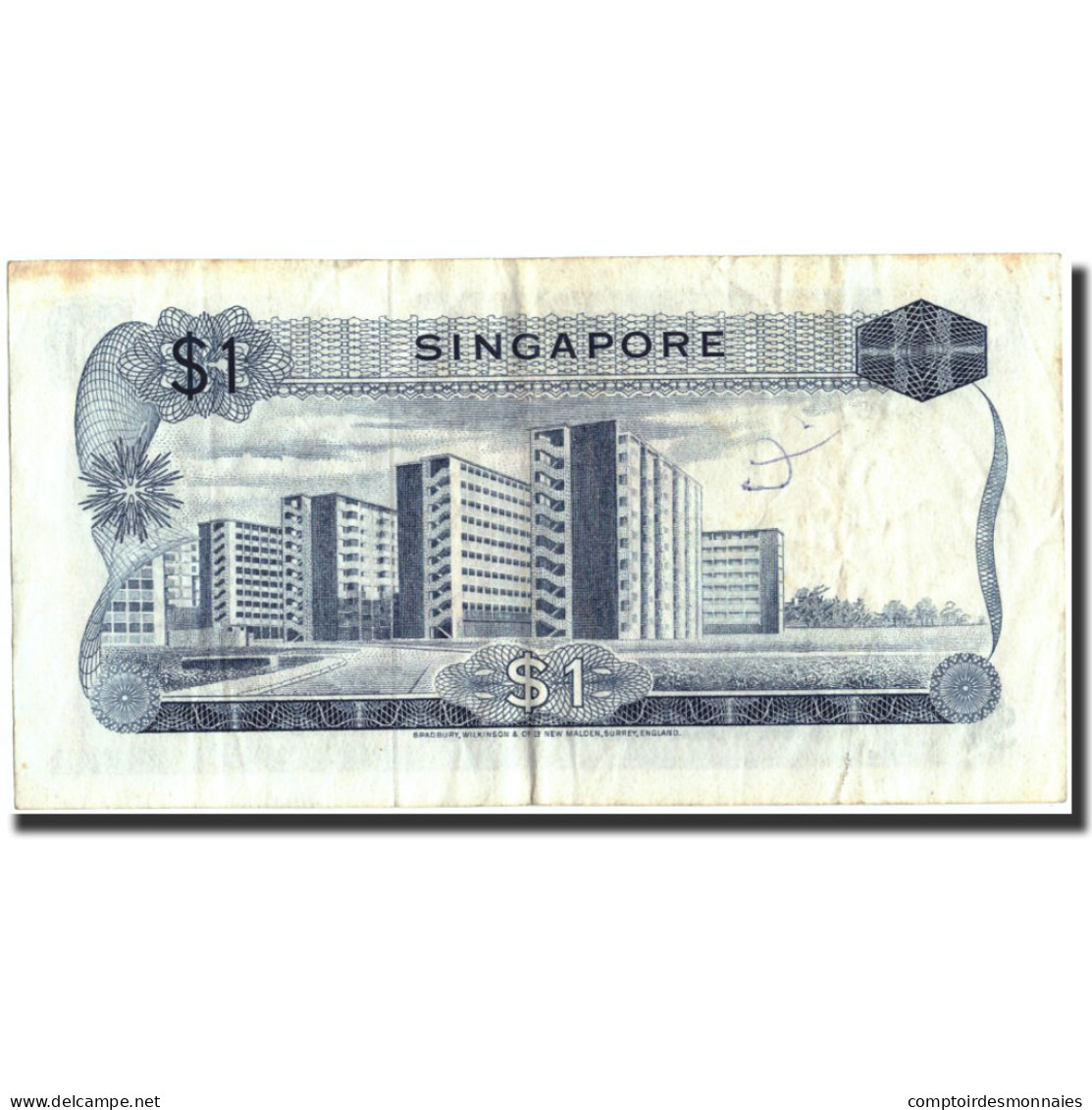 Billet, Singapour, 1 Dollar, Undated (1967-72), Undated, KM:1a, TB+ - Singapore