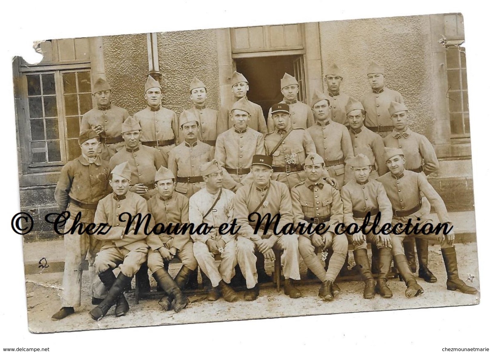 20 EME REGIMENT - CARTE PHOTO MILITAIRE - Regimente