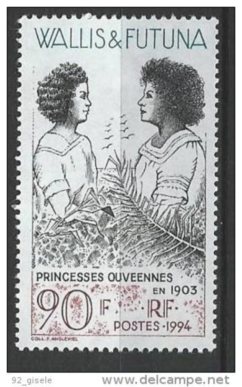 Wallis YT 466 " Princesses Ouvéennes " 1994 Neuf** - Unused Stamps