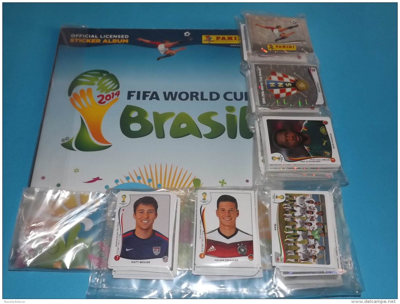 Brasil 2014 Album Vuoto+set Completo Figurine Panini - Edizione Italiana