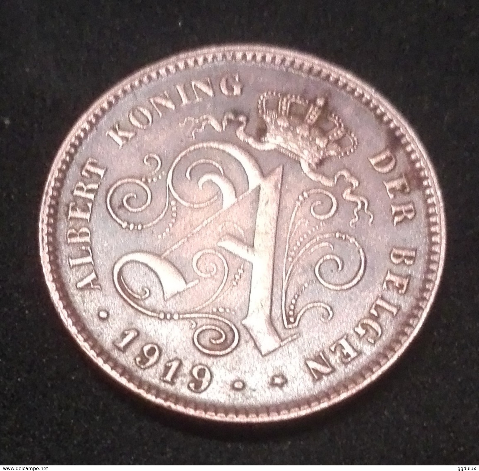 2 CENTIMES 1919 ALBERT I KONING DER BELGEN - 2 Centimes