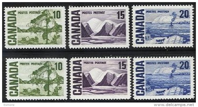 CANADA, Yv 384/6, Sc 462/4, ** MNH, VF/XF, Cat. &euro; 7,00 - Neufs