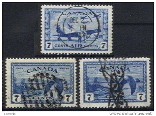 CANADA, Yv 11, Sc C9, Used, F/VF - Poste Aérienne