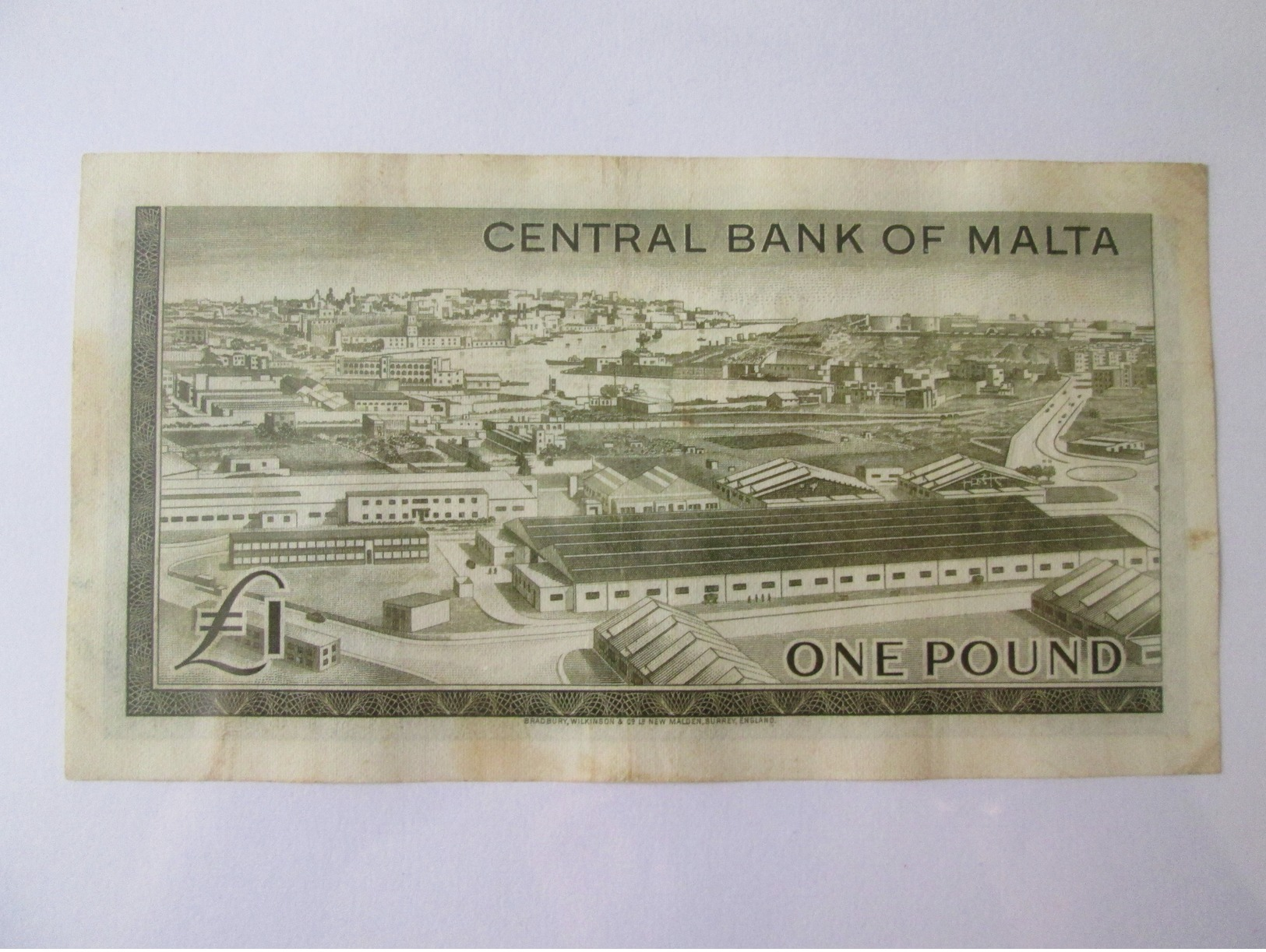 Malta 1 Pound 1967(1969) Banknote - Malta