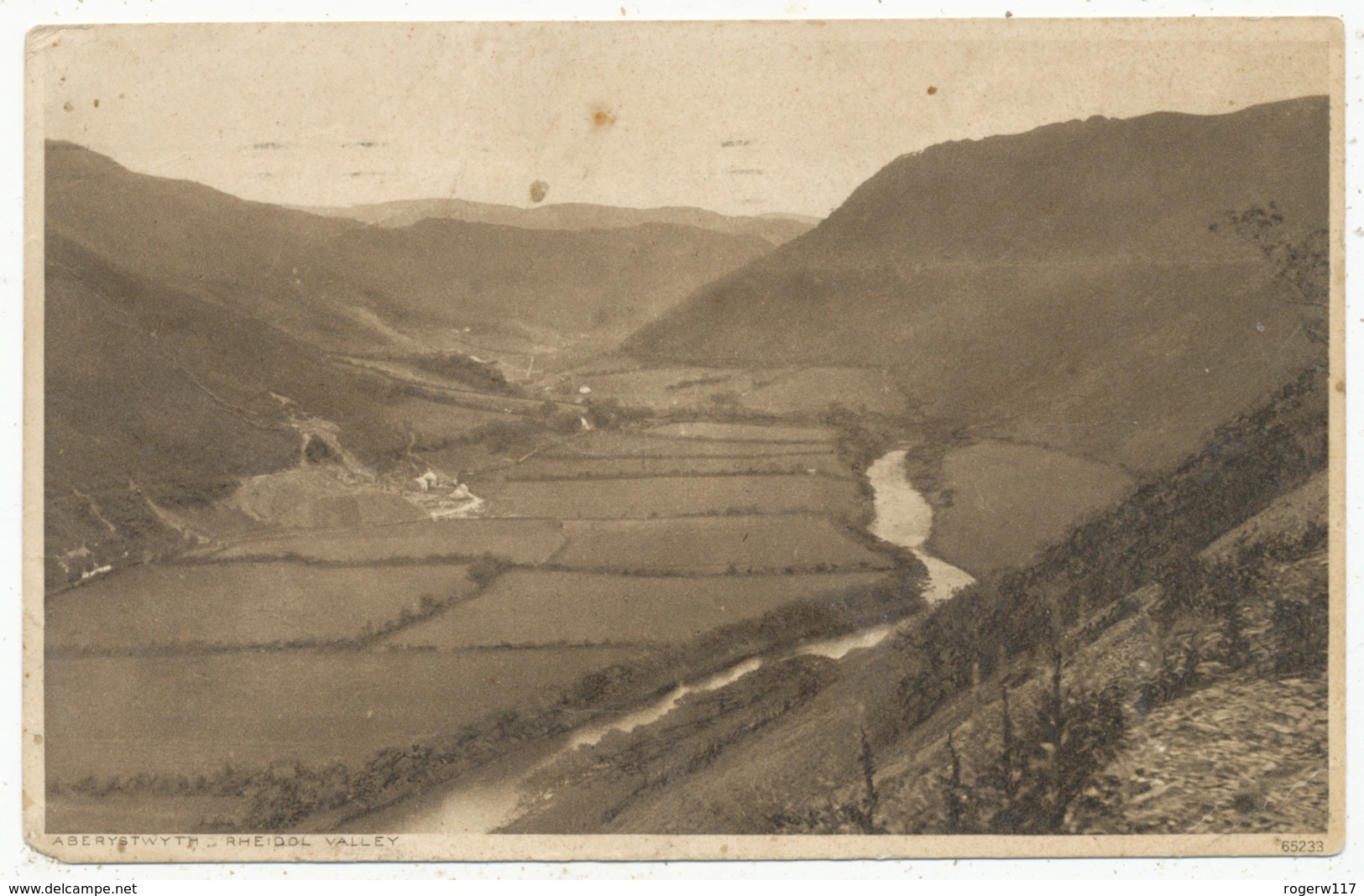 Aberystwyth, Rheidol Valley, 1930 Postcard - Cardiganshire