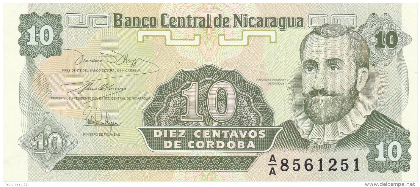 NICARAGUA 10 CENTAVOS -UNC (BA73 - Nicaragua