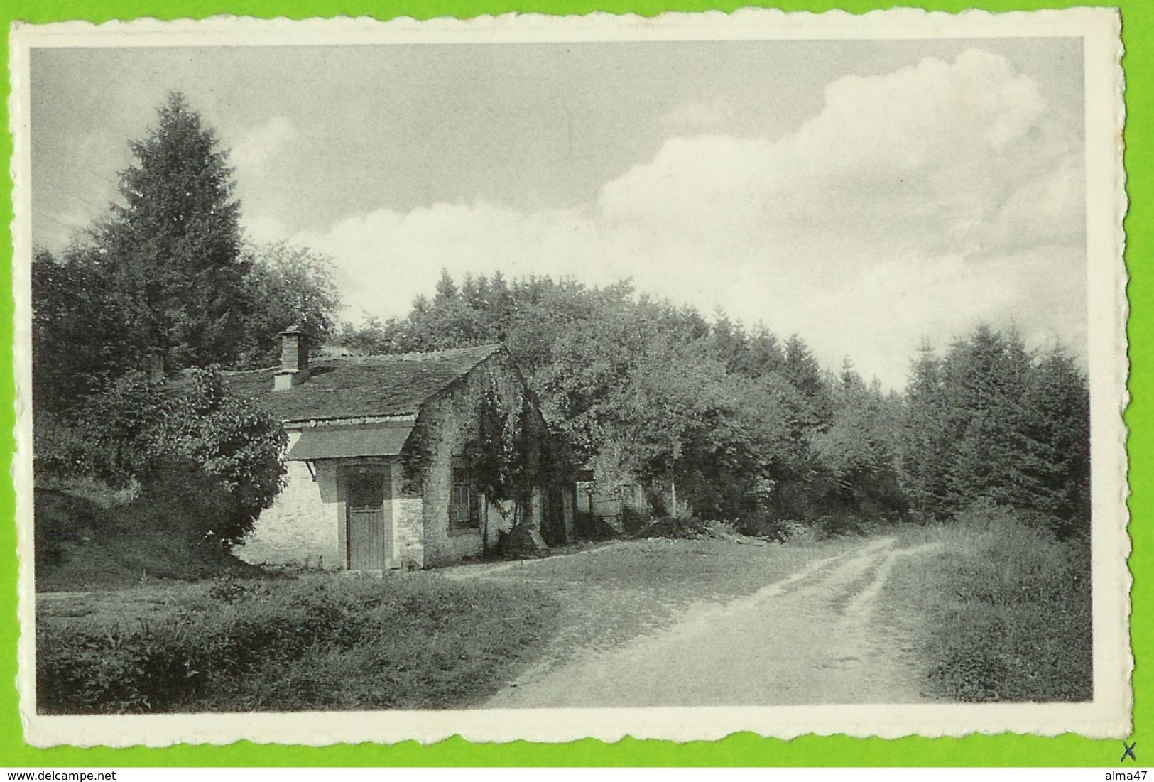 Gros-Fays - Route De Cornimont - Circulé 1958 - Beau Cachet Double étoiles - Bievre