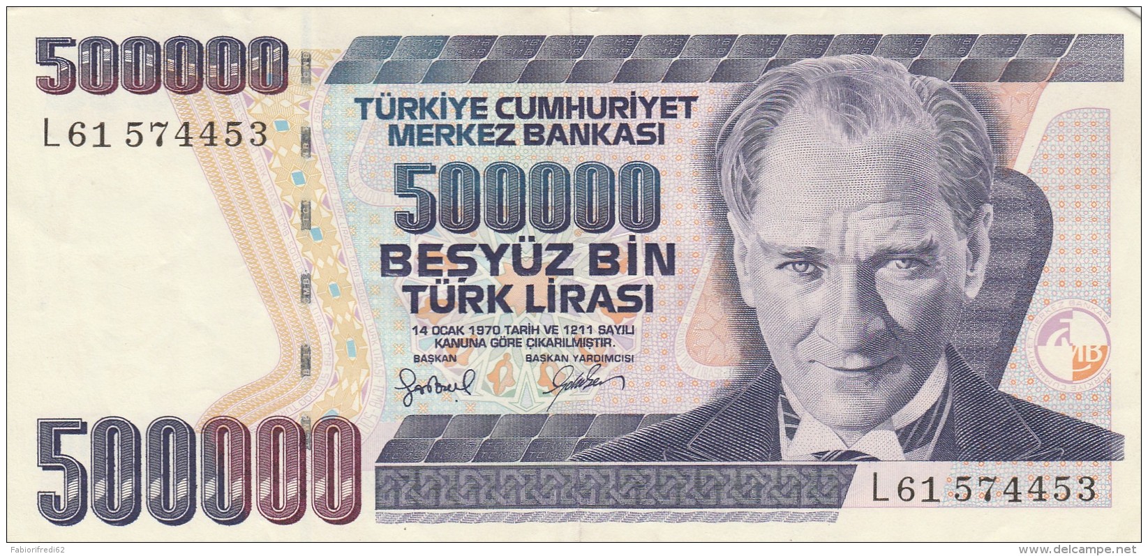 TURCHIA 500000 LIRE - EF (BA214 - Turchia