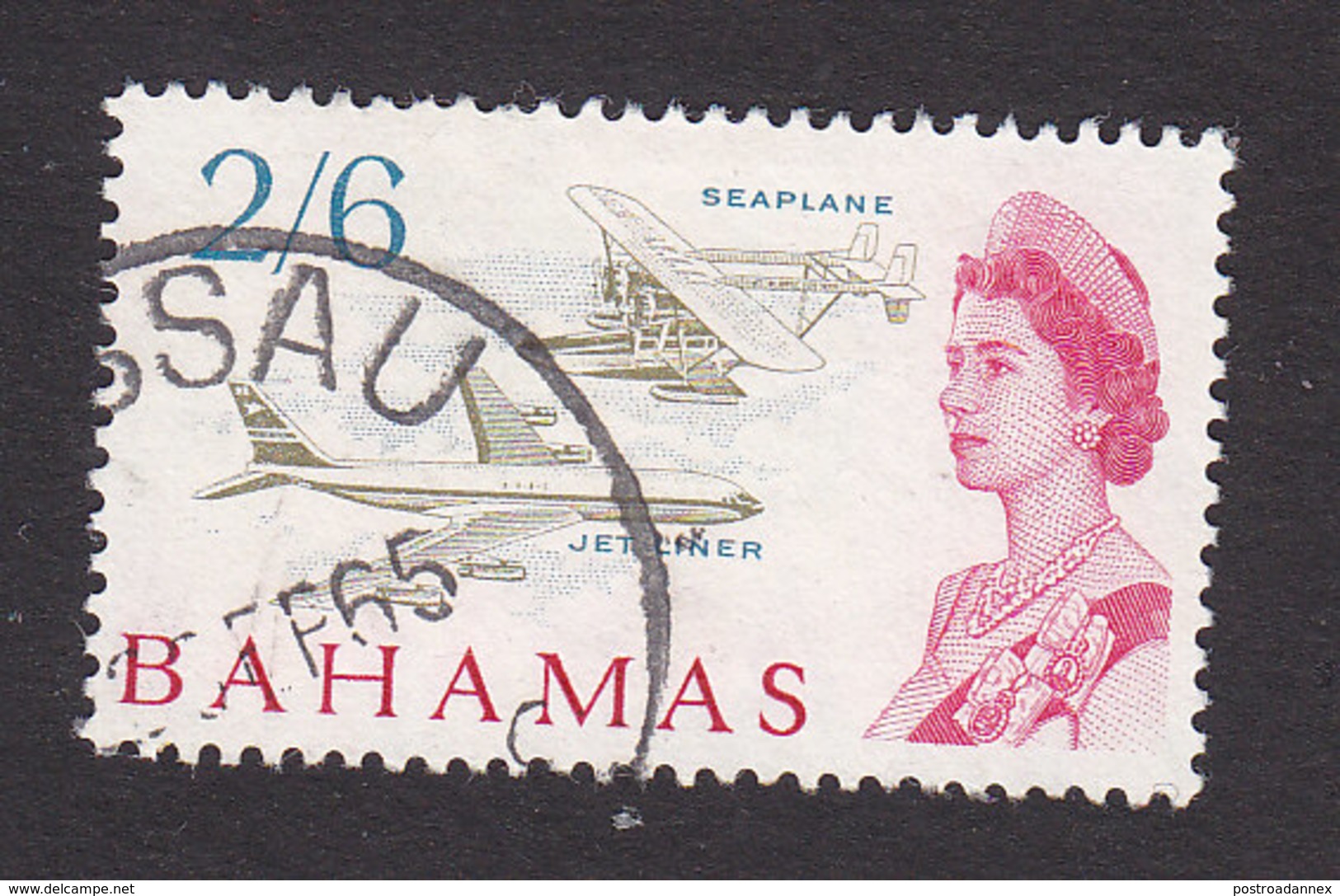 Bahama, Scott #215, Used, Scenes Of Bahama, Issued 1965 - 1963-1973 Ministerial Government