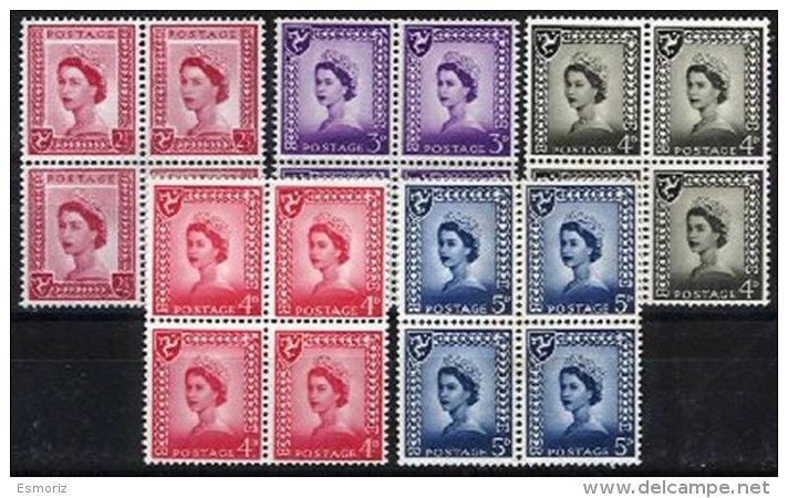 ISLE OF MAN, Yv 325A, 326, 526, 532, 538: SG 1/2, 5/7, (*)/* MNG/MLH, F/VF, Cat. &euro; 4,00 - Man (Ile De)